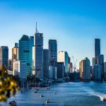 view of brisbane skyline during the day